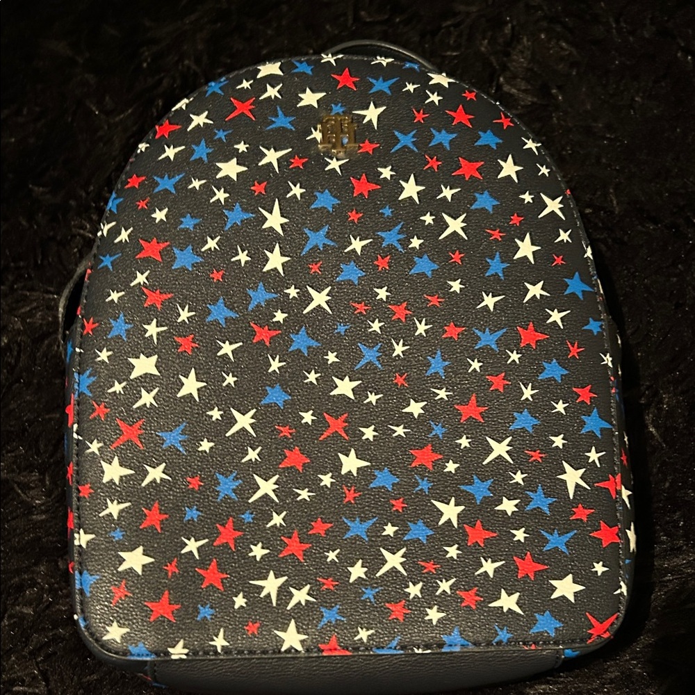 Tommy Hilfiger Starry Red, White, and Blue Backpack